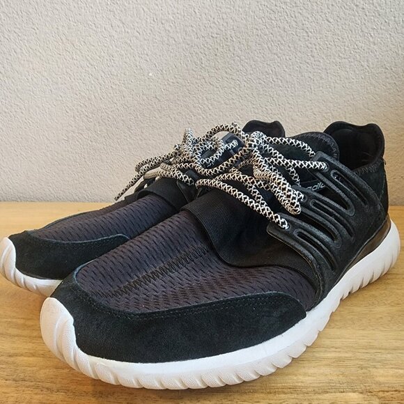 Adidas Original Mens Tubular Radial Trainer Shoes Sneakers BB2401 Black Size 9 main image 12